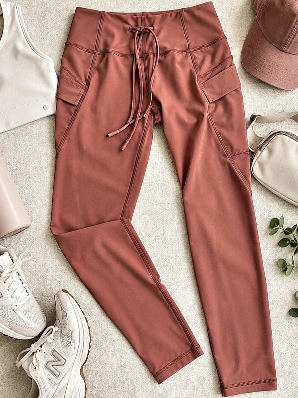 Spyder Active Women’s Leggings – Dusty Rose – Size Medium